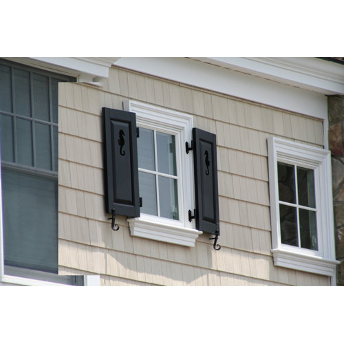 AtlanticPremiumShutters Atlantic Classic Single Panel, Raised Panel